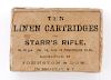 Ten Linen Cartridges for Starr's Rifle 