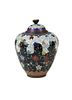 Chinese Meiji Covered Diminutive Cloisonne Vase