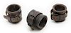 Carbine Leather Sockets, Lot of Three 