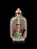 An Inside Painted Rock Crystal Snuff Bottle
Height overall 2 5/8 in., 6.7 cm.