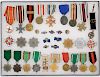German WWII Assorted Medals, Lot of Thirty-Three 