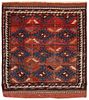 Antique Persian Balouch , 1 ft 7 in x 1 ft 8 in ( 0.48 m x 0.50 m )