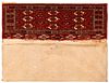 Antique Tekke Torba Trapping , 10 in x 2 ft ( 0.24 m x 0.60 m )