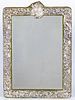Dominick & Haff sterling silver mounted mirror