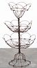 Tiered wire compote, early 20th c.