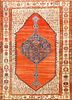 Antique Persian Bakhshaish carpet , 9 ft 5 in x 12 ft 8 in (2.87 m x 3.86 m)