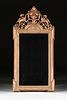 A RENAISSANCE REVIVAL GILT AND CARVED WOOD PIER MIRROR, FRENCH, THIRD QUARTER 19TH CENTURY,