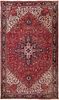 Vintage oversize Persian Heriz carpet , 10 ft 8 in x 18 ft 3 in ( 3.25 m x 5.56 m )