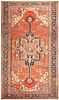 Antique Persian Heriz carpet ,11 ft x 18 ft 10 in (3.35 m x 5.74 m)