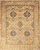Antique Persian Kerman carpet , 10 ft 6 in x 14 ft 2 in (3.2 m x 4.32 m)