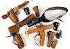 Assorted Leather Holsters, Lot of Ten 
