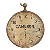 A Painted Wood & Metal Pocket Watch Trade Sign