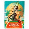A <i>Coca Cola</i> Tin Advertisement Sign