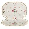 Pair Chinese Export Famille Rose Small Platters
