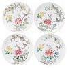 Four Chinese Export Famille Rose Plates