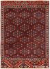 Antique Yomud rug , West Turkmenistan ,4 ft 3 in x 6 ft (1.3 m x 1.83 m)