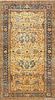 Antique Persian Kerman rug, 12 ft 7 in x 23 ft (3.84 m x 7.01 m)