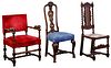 Continental Carved Wood Chair Assortment