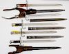 Argentine Assorted Bayonets, Lot of Five 