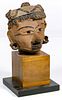 Pre-Columbian Classic Veracruz Head Fragment