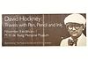 David Hockney (British/American, Born 1937)