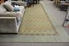 Large Contemporary room sized rug, 10'5" x 20' 7", one corner with moth damage. 