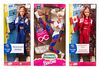 Five Olympic Themed Barbies and Friends