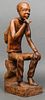 F. Simeon Haitian Carved Wood Sculpture
