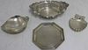 LOT OF FOUR STERLING SILVER PIECES. TO INCLUDE:
