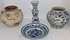 LOT OF FOUR 18TH CENTURY STYLE CHINESE