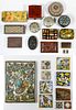 Ceramic Tile and Decorative Box Assortment