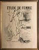 Lithograph, Etude de Femme, Henri Toulouse-Lautrec