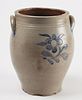 Stoneware Jar with Ears - Incised Decoration