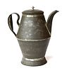 Early Pennsylvania Tin Coffee Pot