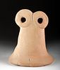 Ancient Tell Brak Terracotta Eye Idol - TL Tested