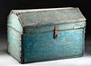 Painted Late 18th C. New Mexican Wood Chest