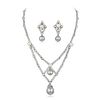 Andreoli Cultured Pearl and Diamond Necklace and Earrings Set