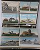 Collection of 98 Old U.S. L.S.S. Lifeboat Station Postcards