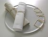 Gold-Plated Silver Napkin Ring Set