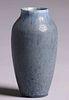 Grueby Pottery Small Matte Blue Cabinet Vase c1905
