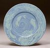 Cowan Pottery Thelma Frazier Sea Plate c1930