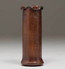 Roycroft Hammered Copper Bellflower Cylinder Vase
