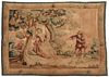 French Courting Scene Tapestry