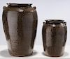 Two Reinhardt Brothers Pottery Storage