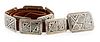 Peter Nelson
(Dine, b. 1954)
Sterling Silver Concha Belt Lot is located and will ship from Denver, Colorado