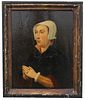 Exceptional 17th C. Dutch Portrait of a Woman