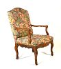 Regence Period Fruitwood Fauteuil
