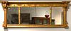 American Federal Period Gilt Overmantle Mirror