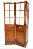 French Provincial Style Three Panel Room Divider