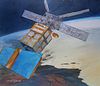 Mark Schuler (B. 1951) "European Remote Satellite"